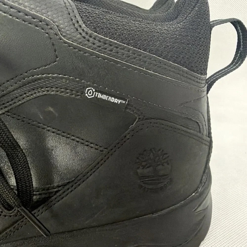 Men's Timberland Mt Maddsen Waterproof Hiking Boot Black 2731R Size 14